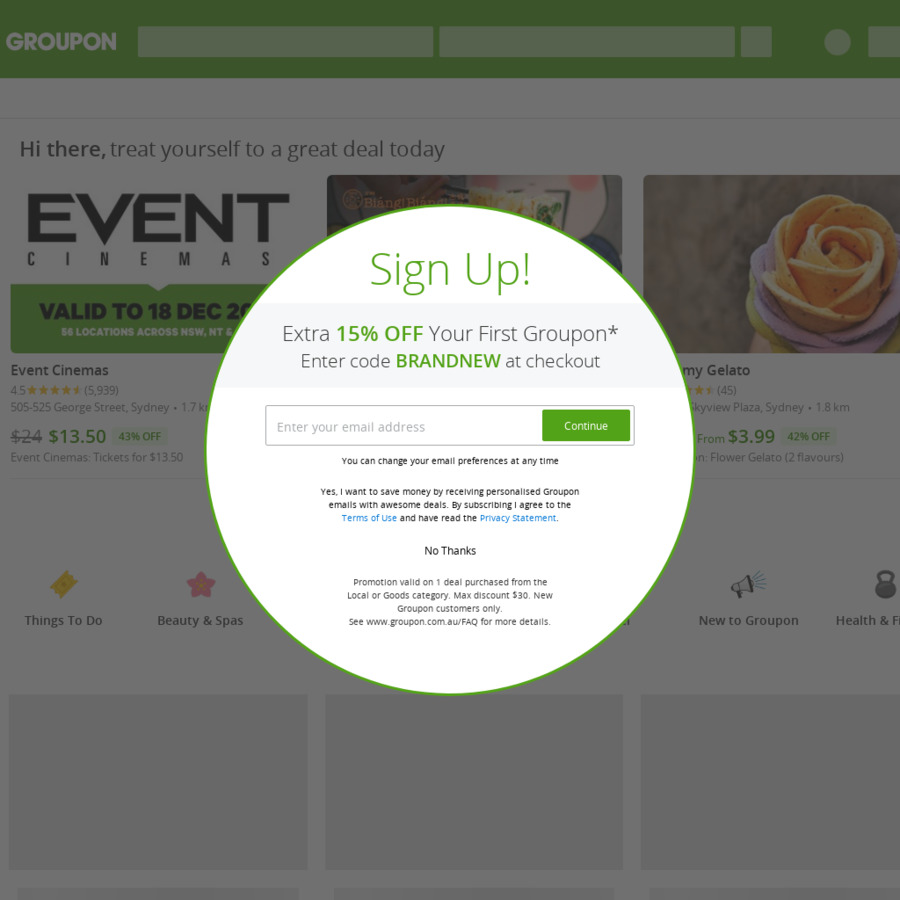groupon fitness deals sydney